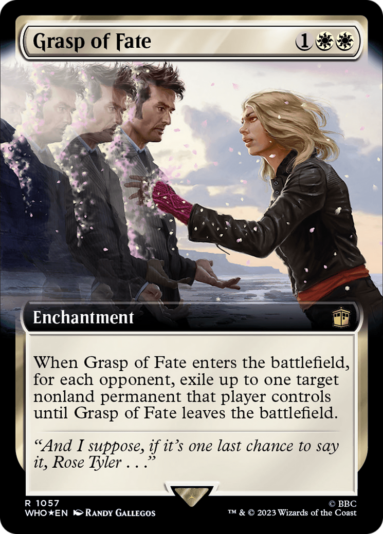 Grasp of Fate (Extended Art) (Surge Foil) [Doctor Who] | Jack's On Queen