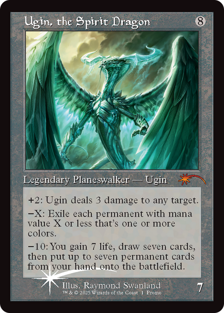 Ugin, the Spirit Dragon (Retro Frame) [Secret Lair Drop Series] | Jack's On Queen