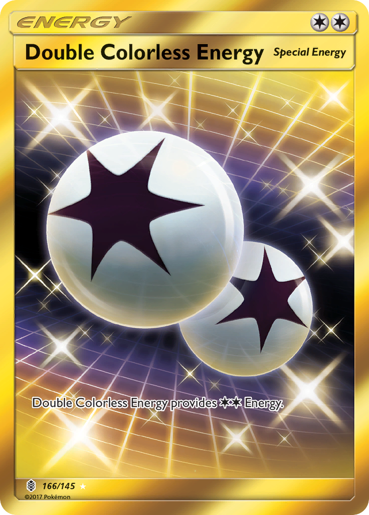 Double Colorless Energy (166/145) [Sun & Moon: Guardians Rising] | Jack's On Queen