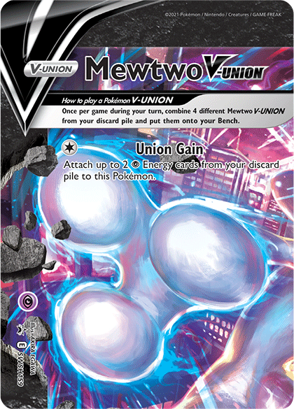 Mewtwo V-Union (SWSH159) [Sword & Shield: Black Star Promos] | Jack's On Queen
