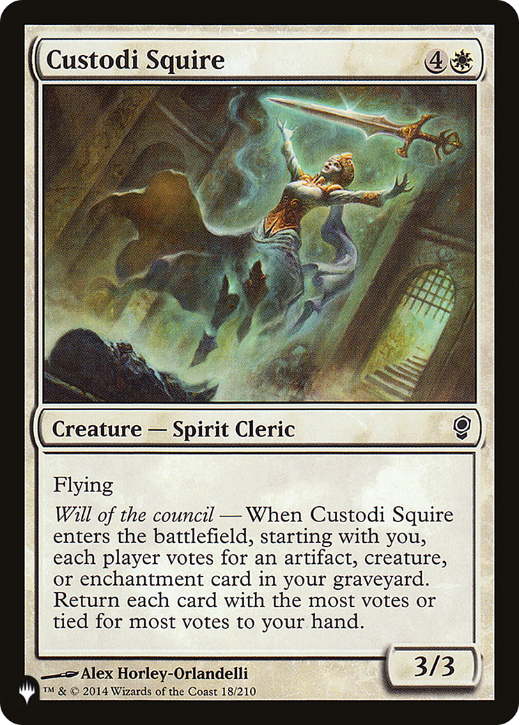 Custodi Squire [The List Reprints] | Jack's On Queen