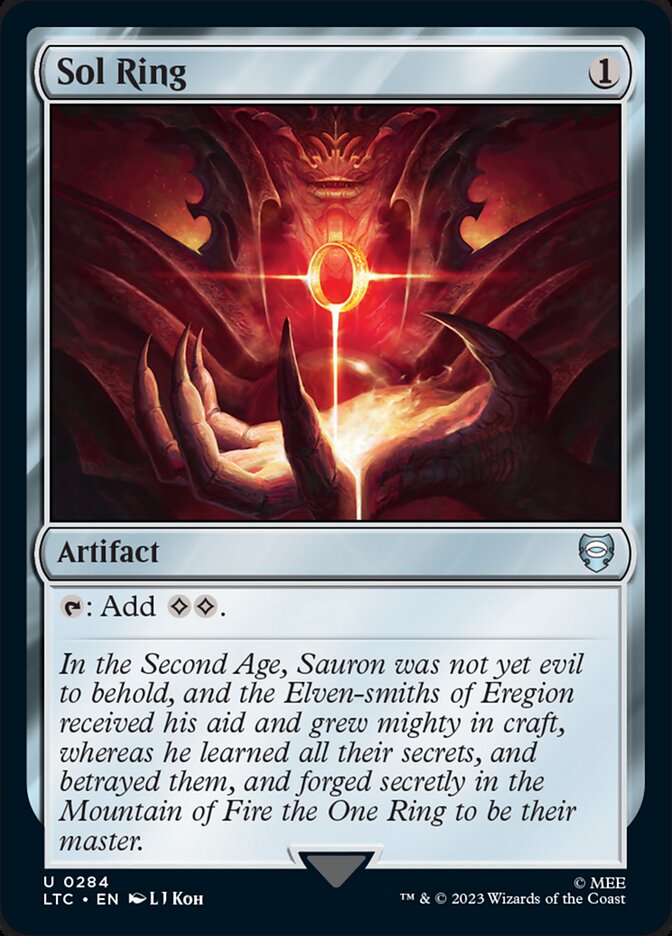 Sol Ring [The Lord of the Rings: Tales of Middle-Earth Commander] | Jack's On Queen