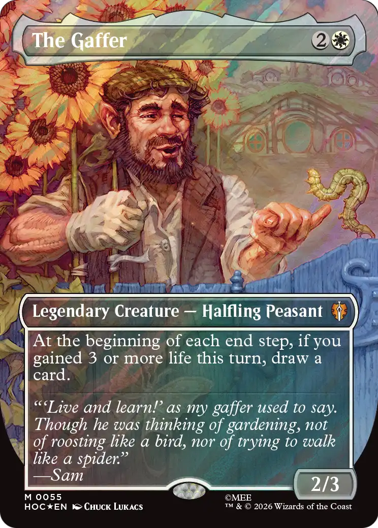 The Gaffer (Borderless) (Surge Foil) [The Hobbit] | Jack's On Queen