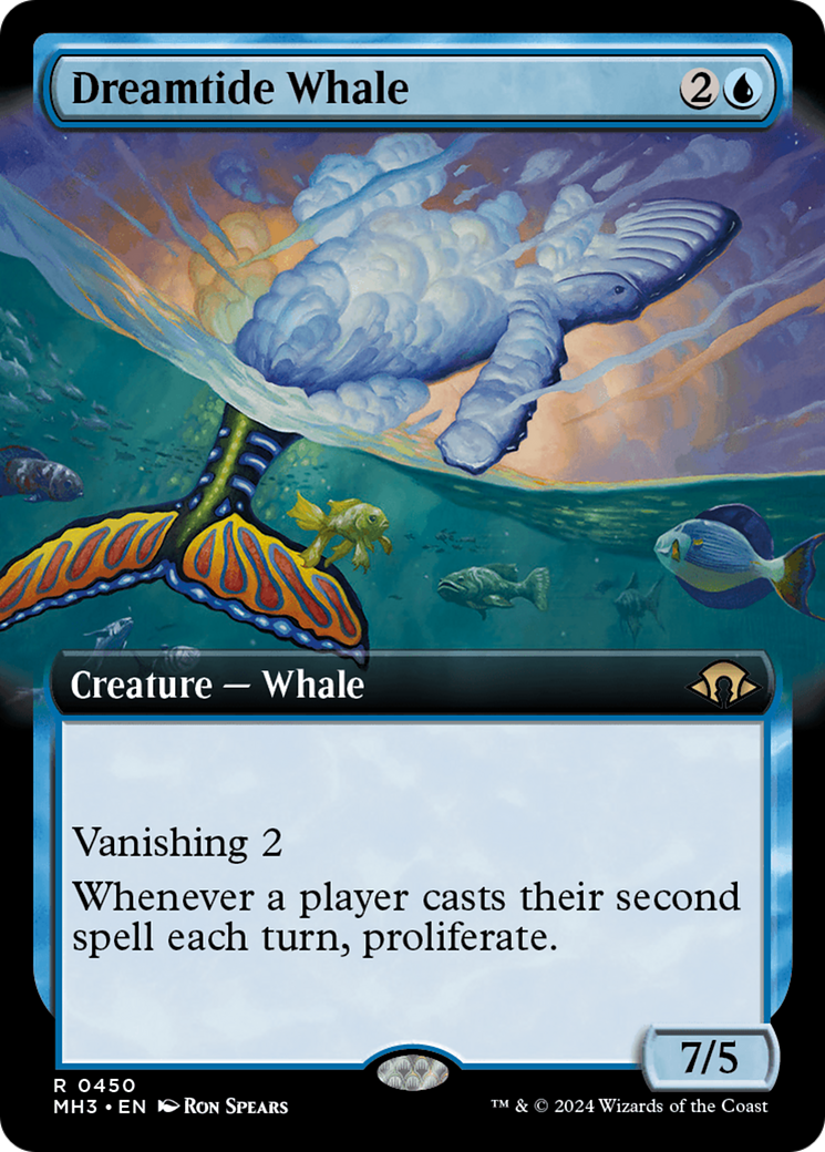 Dreamtide Whale (Extended Art) [Modern Horizons 3] | Jack's On Queen