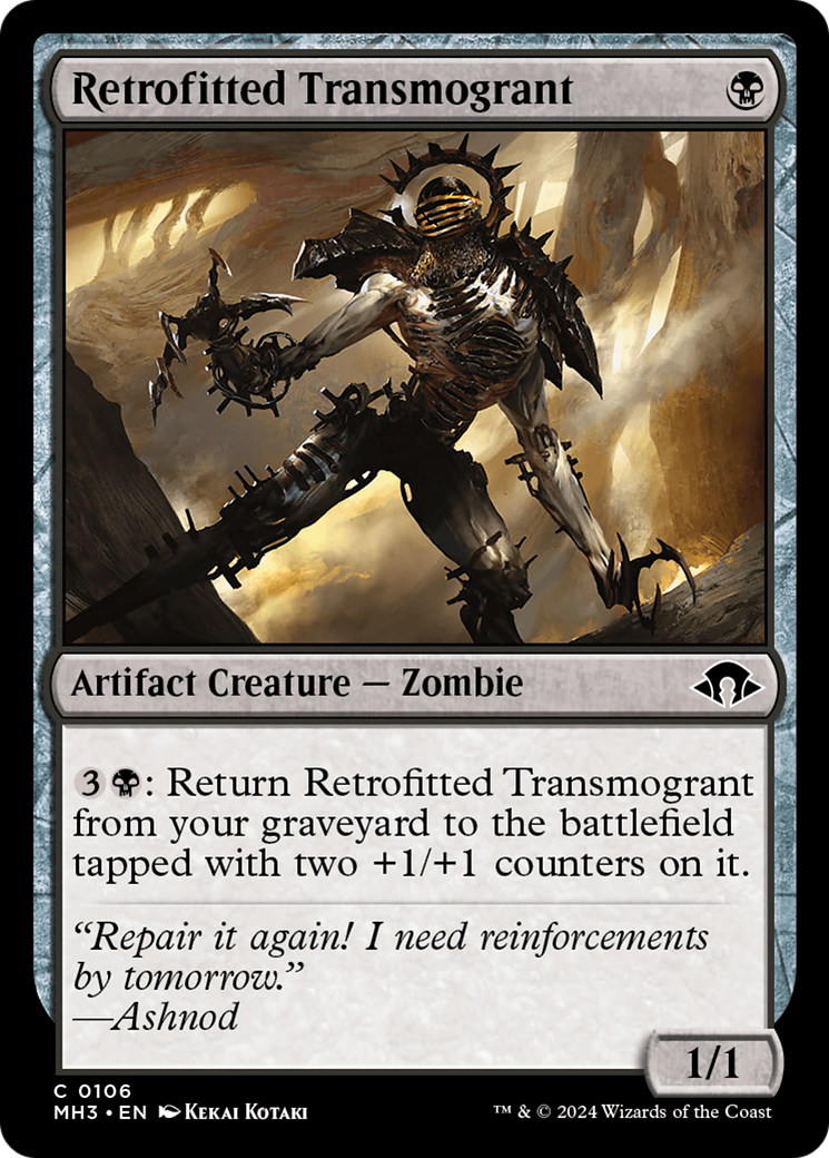 Retrofitted Transmogrant [Modern Horizons 3] | Jack's On Queen