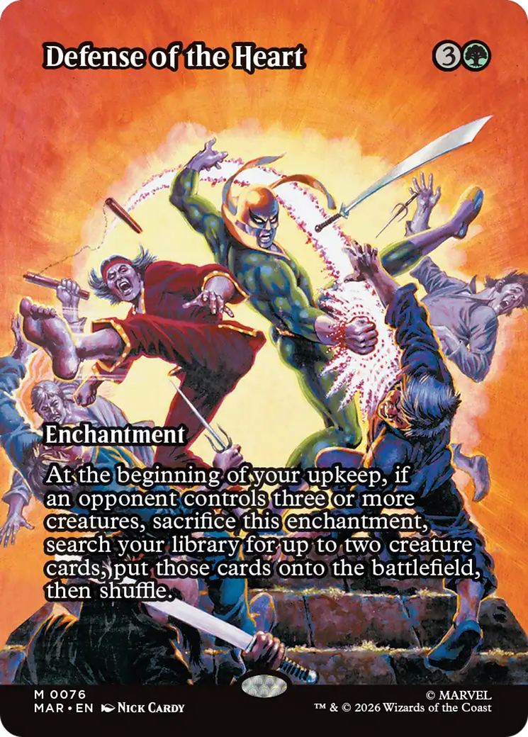 Defense of the Heart (Borderless) [Marvel Universe: Eternal-Legal] | Jack's On Queen
