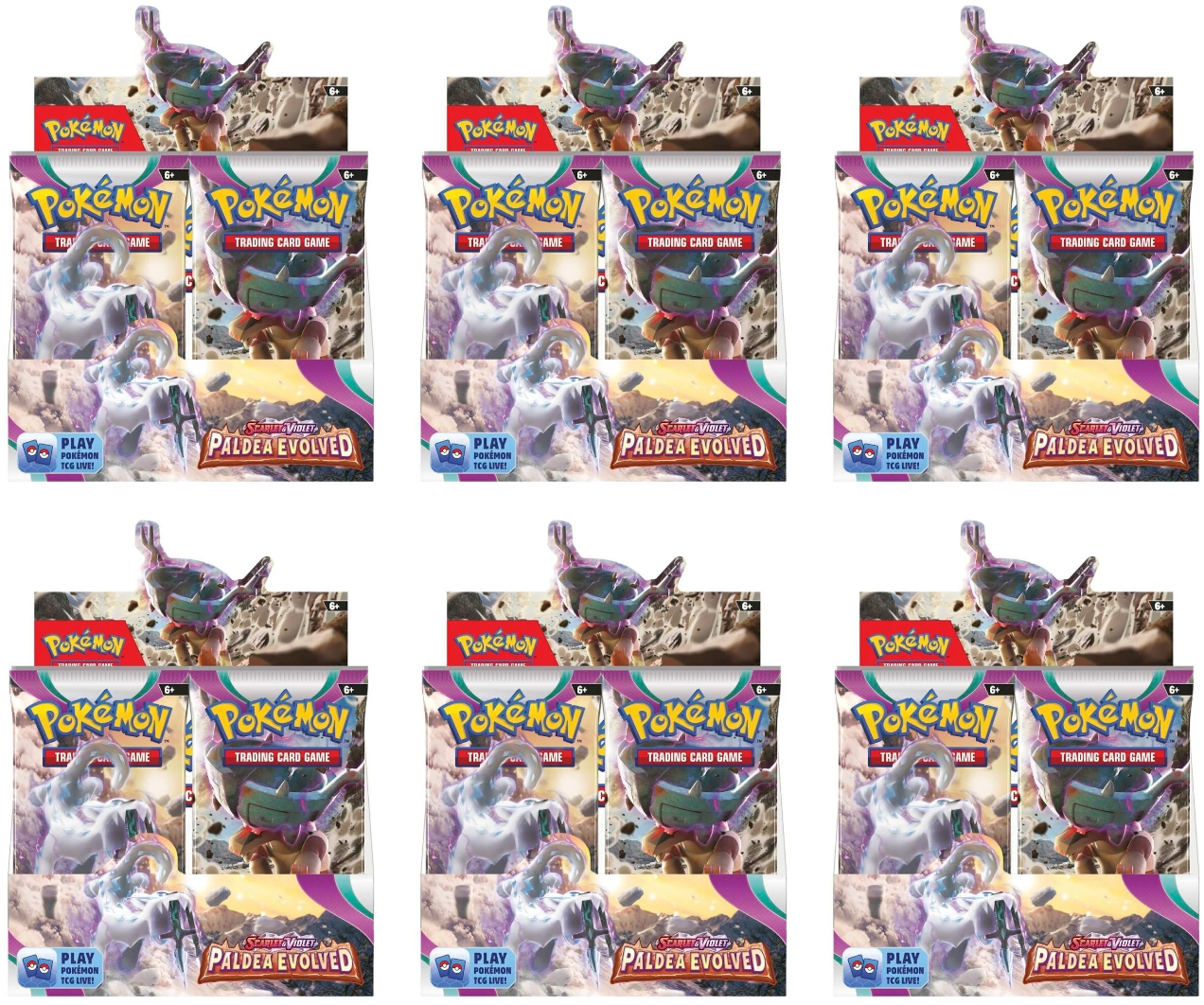 Scarlet & Violet: Paldea Evolved - Booster Box Case | Jack's On Queen