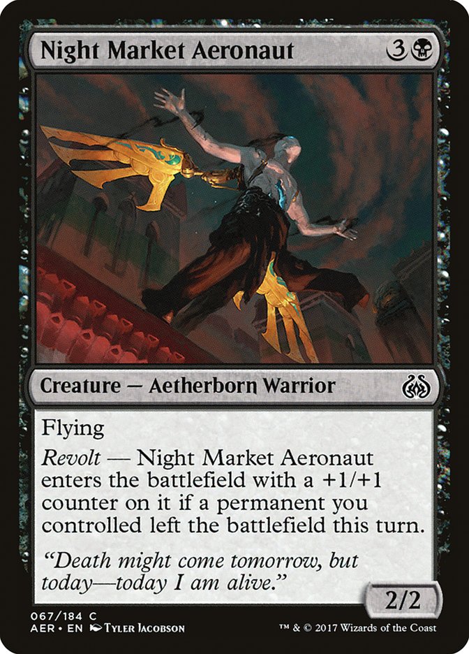 Night Market Aeronaut [Aether Revolt] | Jack's On Queen