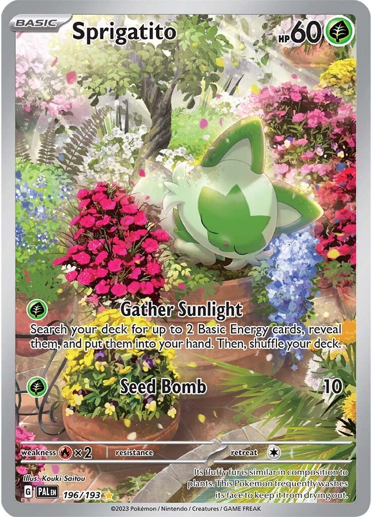 Sprigatito (196/193) [Scarlet & Violet: Paldea Evolved] | Jack's On Queen