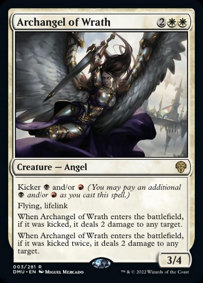 Archangel of Wrath (Promo Pack) [Dominaria United Promos] | Jack's On Queen