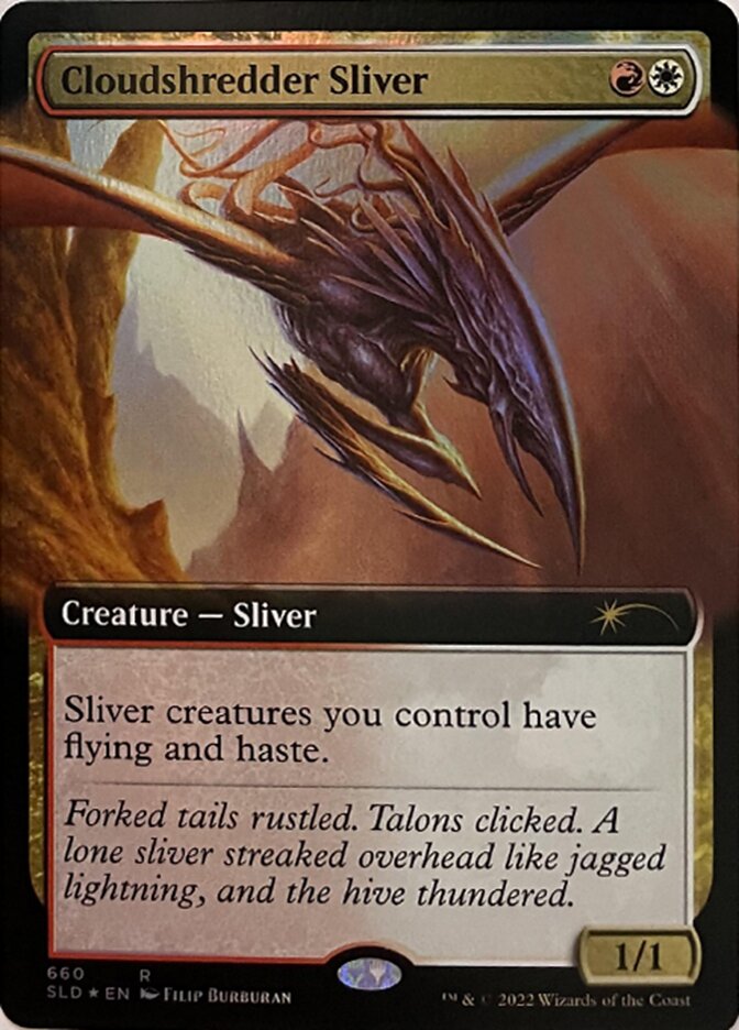 Cloudshredder Sliver (Extended Art) [Secret Lair Drop Promos] | Jack's On Queen