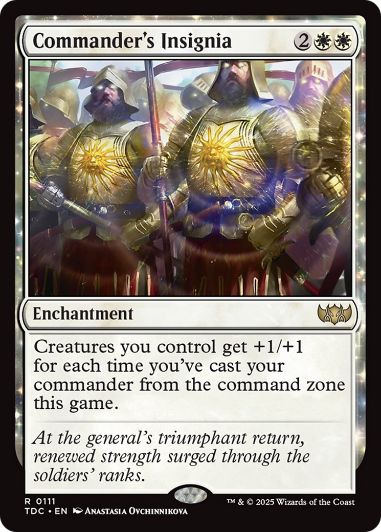 Commander's Insignia [Tarkir: Dragonstorm Commander] | Jack's On Queen