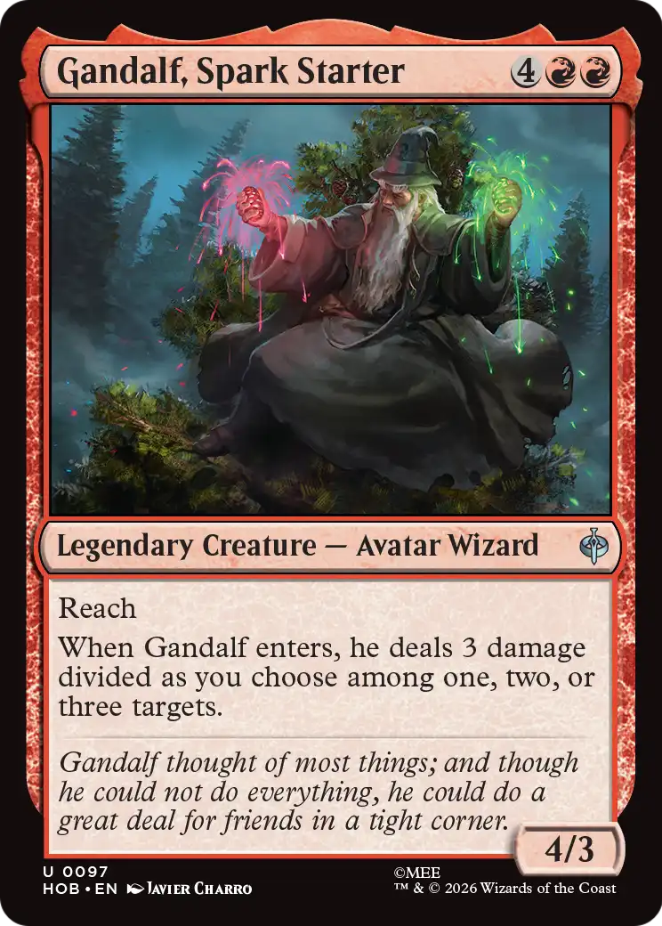 Gandalf, Spark Starter [The Hobbit] | Jack's On Queen