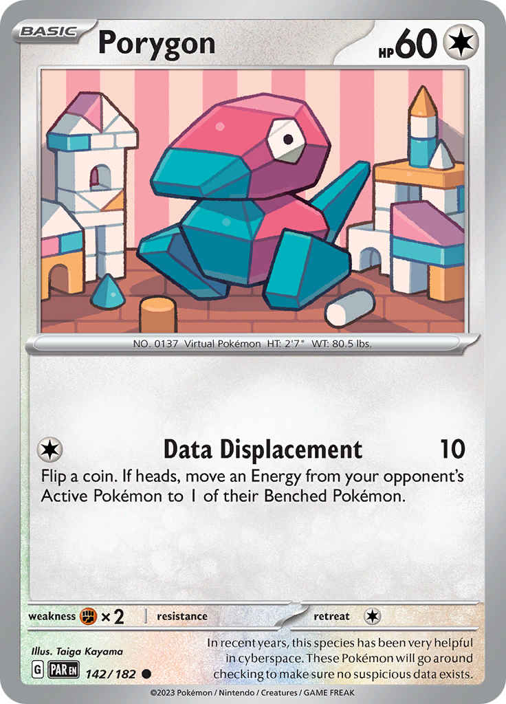 Porygon (142/182) [Scarlet & Violet: Paradox Rift] | Jack's On Queen