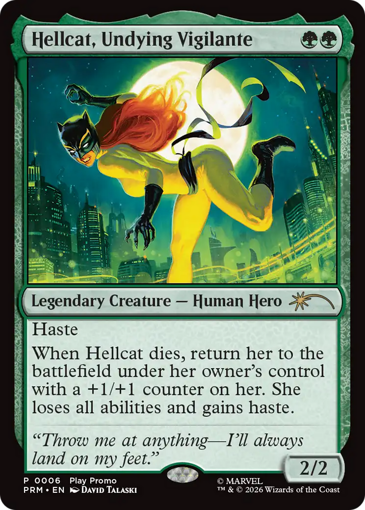 Hellcat, Undying Vigilante [Standard Showdown Promos] | Jack's On Queen