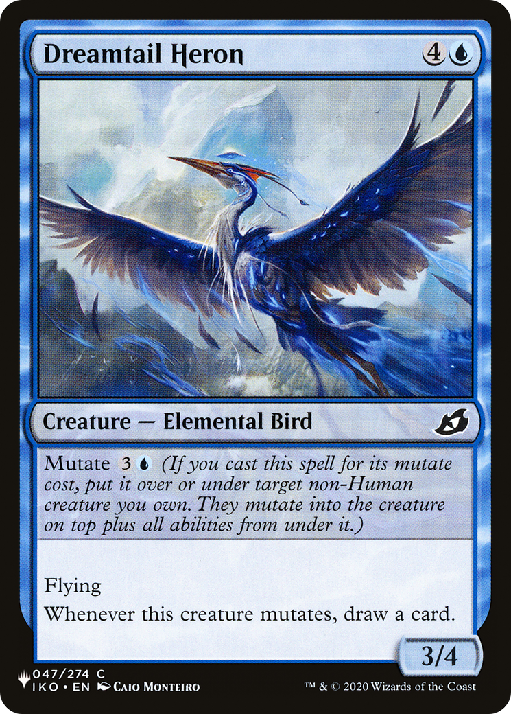 Dreamtail Heron [The List Reprints] | Jack's On Queen