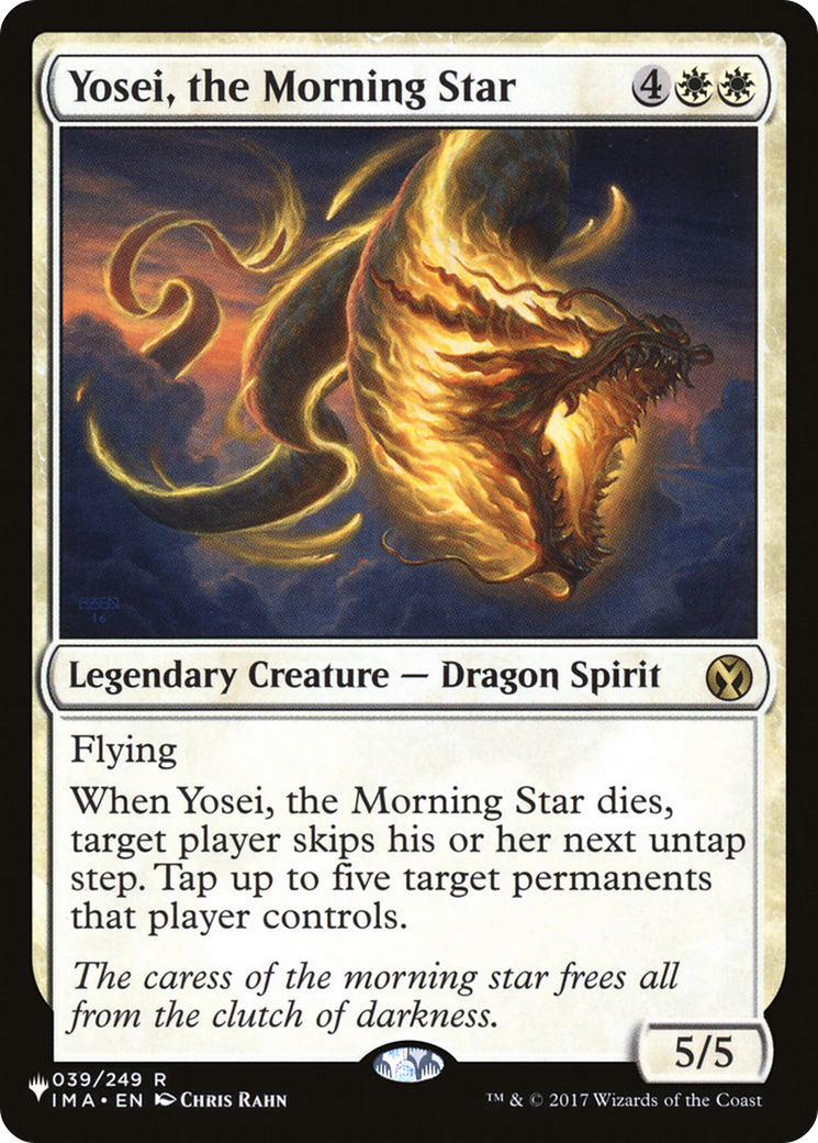 Yosei, the Morning Star [The List] | Jack's On Queen