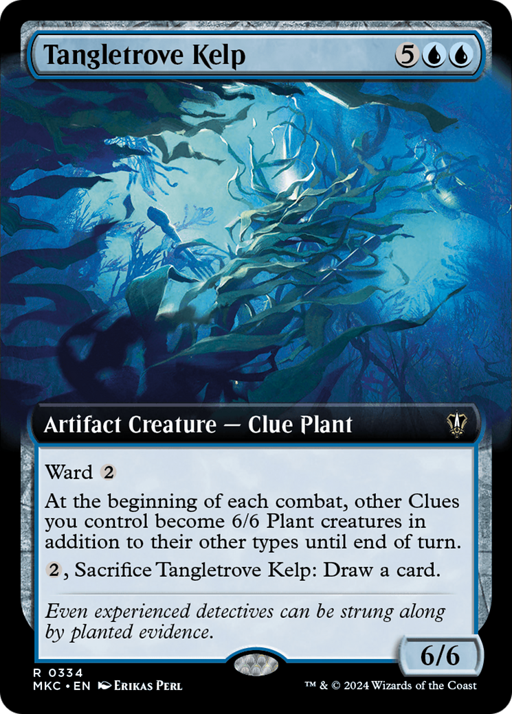 Tangletrove Kelp (Extended Art) [Murders at Karlov Manor Commander] | Jack's On Queen