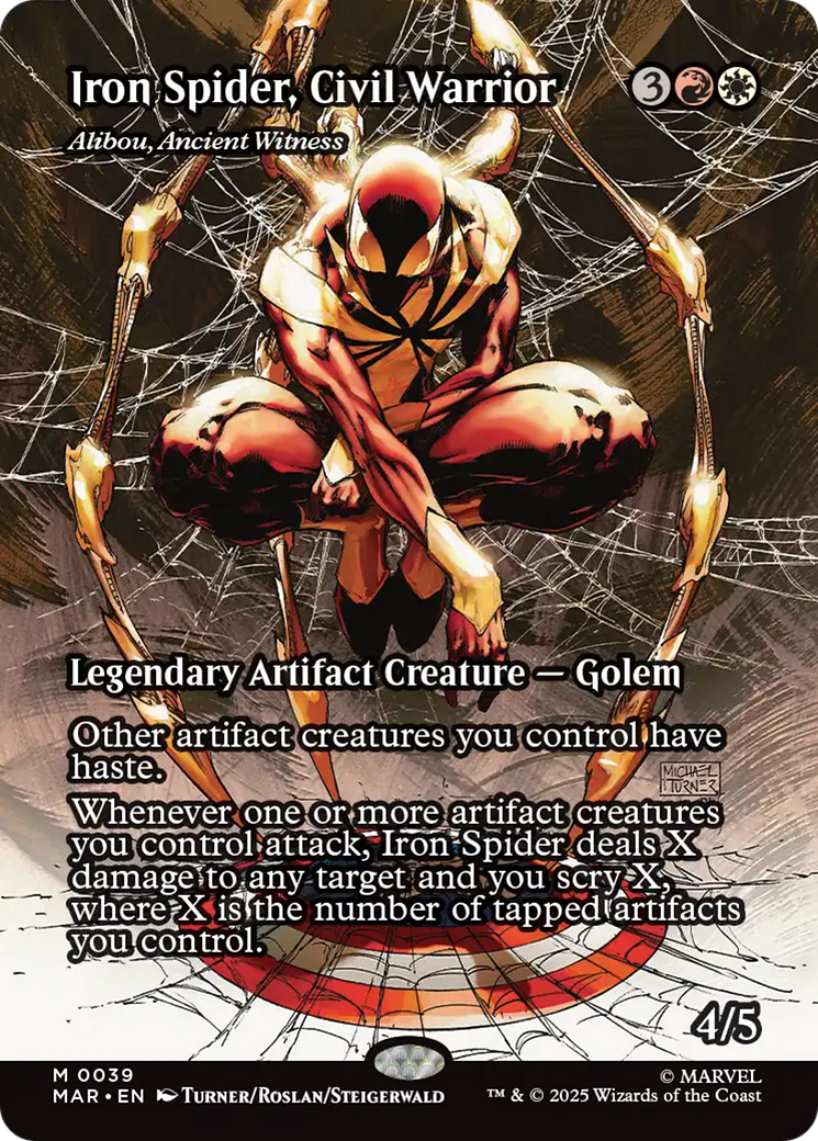 Iron Spider, Civil Warrior - Alibou, Ancient Witness [Marvel Universe: Eternal-Legal] | Jack's On Queen