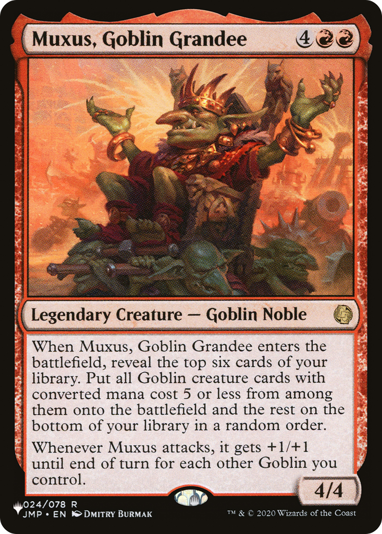 Muxus, Goblin Grandee [The List] | Jack's On Queen