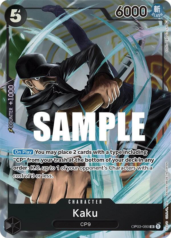 Kaku (080) (Alternate Art) (OP03-080) [Pillars of Strength] | Jack's On Queen