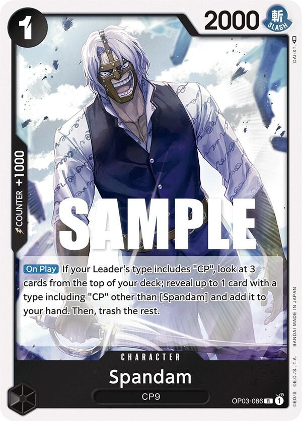 Spandam (OP03-086) [Pillars of Strength] | Jack's On Queen