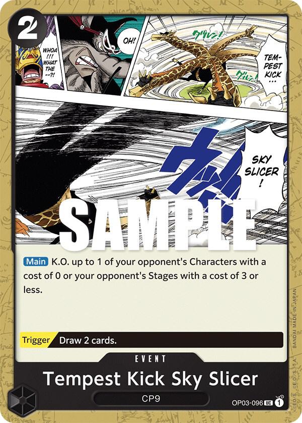 Tempest Kick Sky Slicer (OP03-096) [Pillars of Strength] | Jack's On Queen