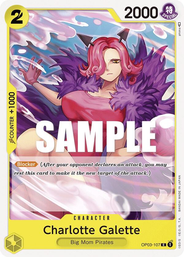 Charlotte Galette (OP03-107) [Pillars of Strength] | Jack's On Queen