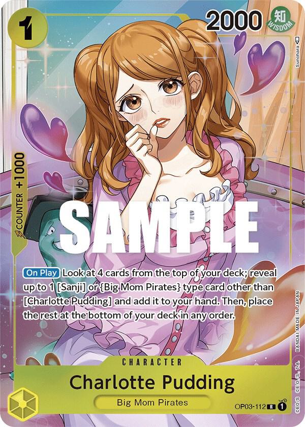 Charlotte Pudding (Alternate Art) (OP03-112) [Pillars of Strength] | Jack's On Queen