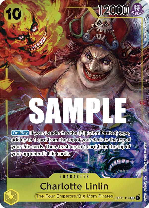 Charlotte Linlin (114) (Alternate Art) (OP03-114) [Pillars of Strength] | Jack's On Queen
