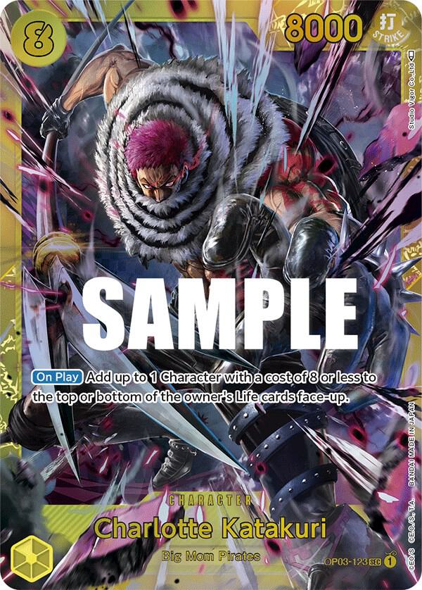 Charlotte Katakuri (123) (OP03-123) [Pillars of Strength] | Jack's On Queen
