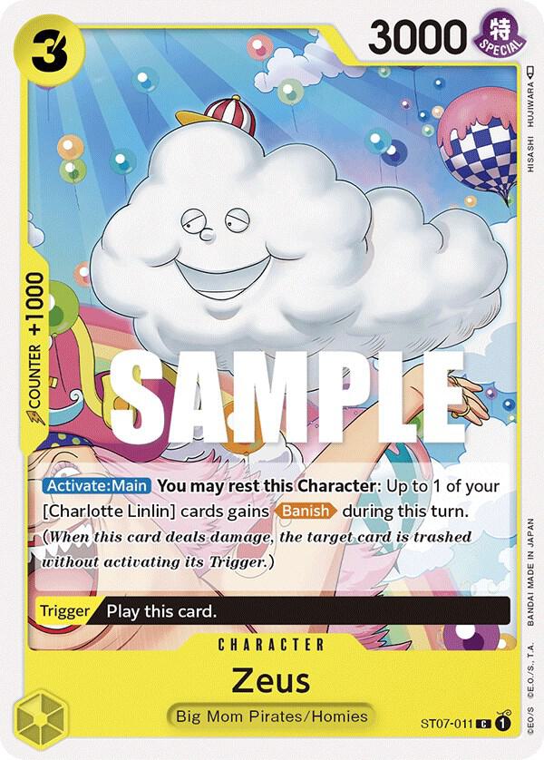 Zeus (ST07-011) [Starter Deck 7: Big Mom Pirates] | Jack's On Queen