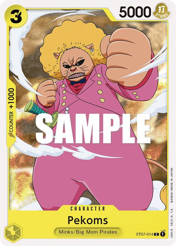 Pekoms (ST07-014) [Starter Deck 7: Big Mom Pirates] | Jack's On Queen