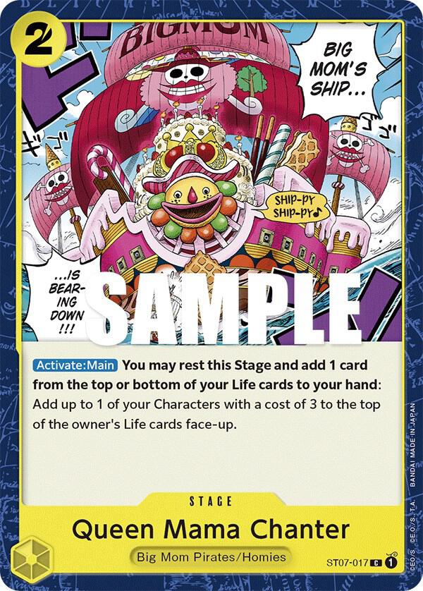 Queen Mama Chanter (ST07-017) [Starter Deck 7: Big Mom Pirates] | Jack's On Queen