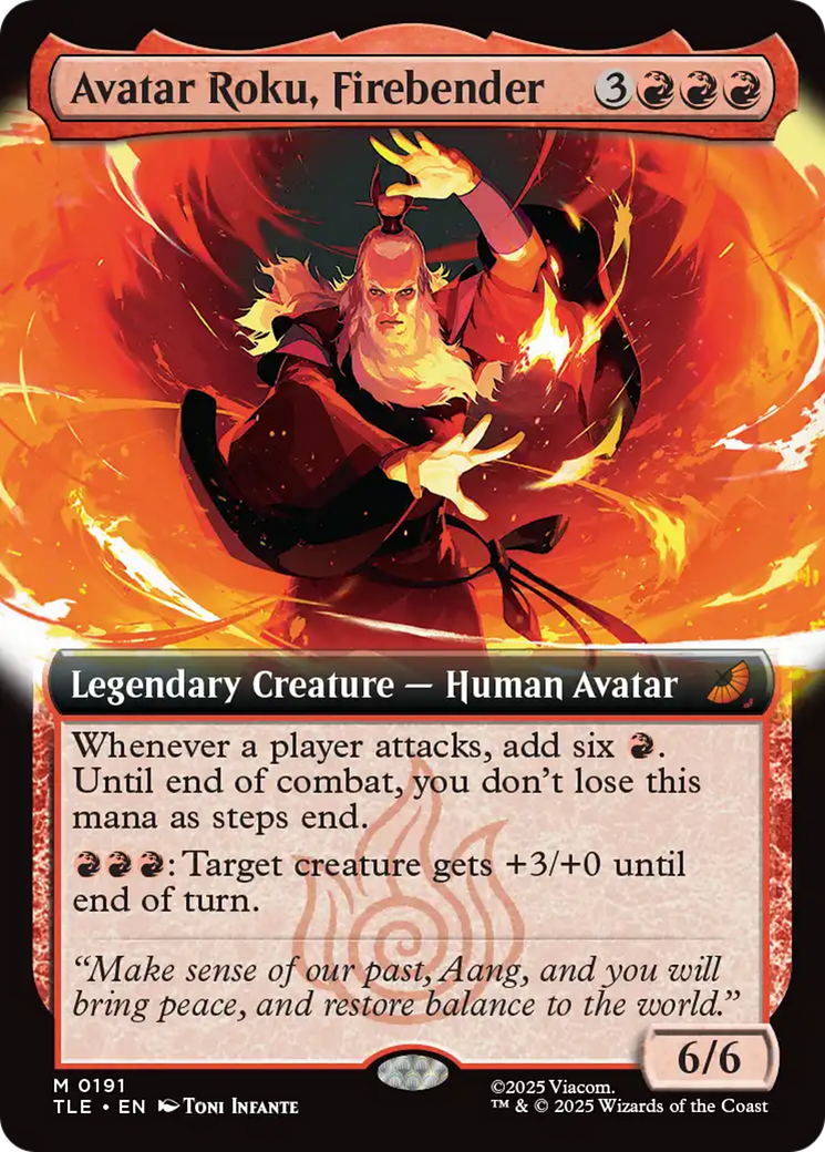Avatar Roku, Firebender (Extended Art) [Avatar: The Last Airbender: Eternal-Legal] | Jack's On Queen