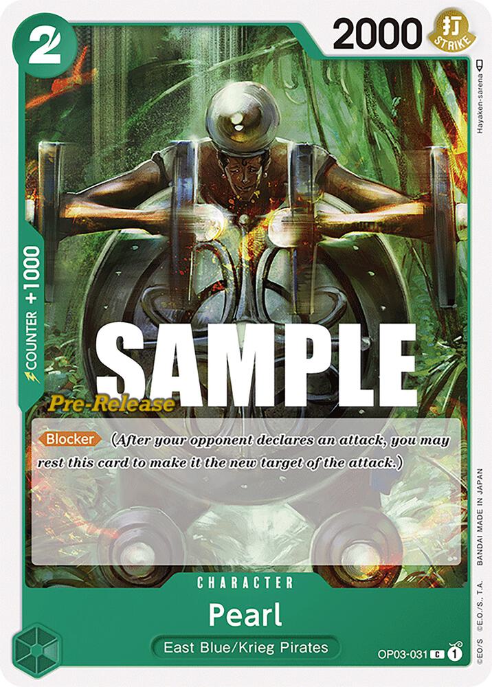 Pearl (OP03-031) [Pillars of Strength Pre-Release Cards] | Jack's On Queen