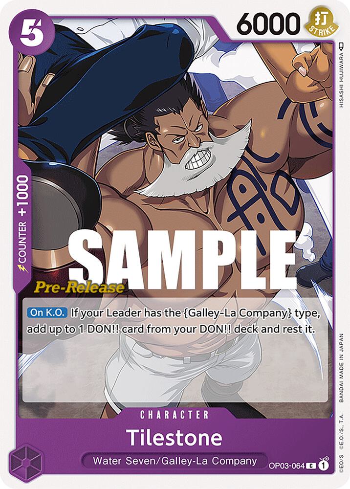 Tilestone (OP03-064) [Pillars of Strength Pre-Release Cards] | Jack's On Queen