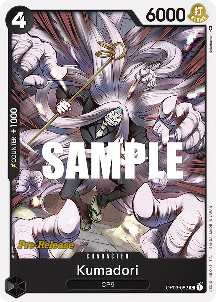 Kumadori (OP03-082) [Pillars of Strength Pre-Release Cards] | Jack's On Queen