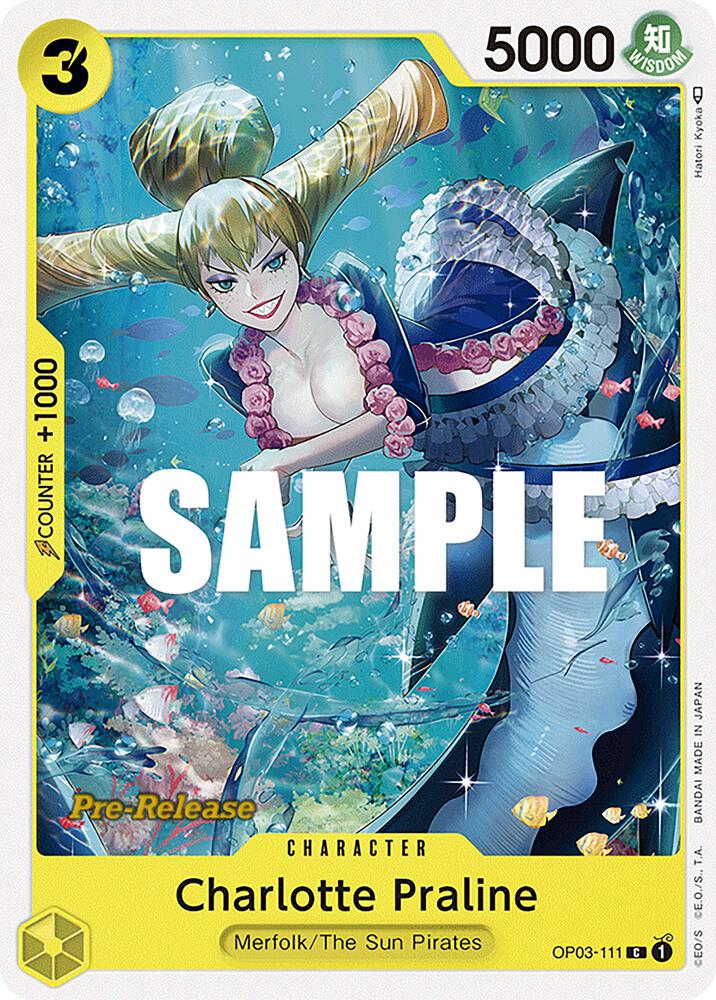 Charlotte Praline (OP03-111) [Pillars of Strength Pre-Release Cards] | Jack's On Queen