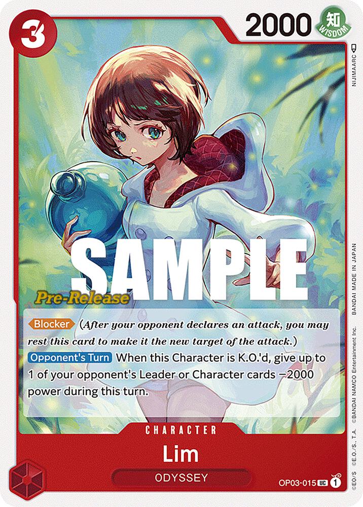 Lim (OP03-015) [Pillars of Strength Pre-Release Cards] | Jack's On Queen