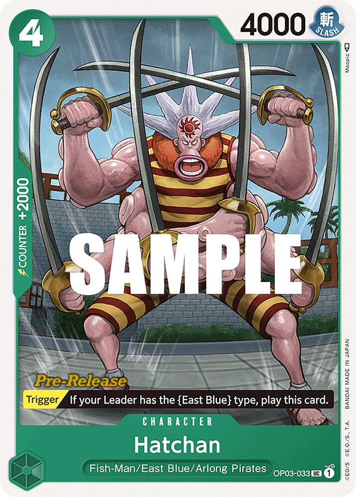 Hatchan (OP03-033) [Pillars of Strength Pre-Release Cards] | Jack's On Queen