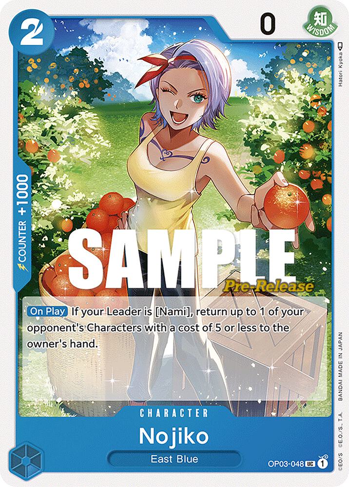 Nojiko (OP03-048) [Pillars of Strength Pre-Release Cards] | Jack's On Queen