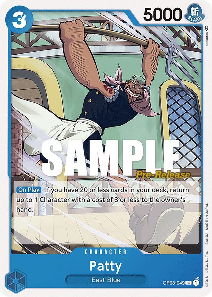 Patty (OP03-049) [Pillars of Strength Pre-Release Cards] | Jack's On Queen