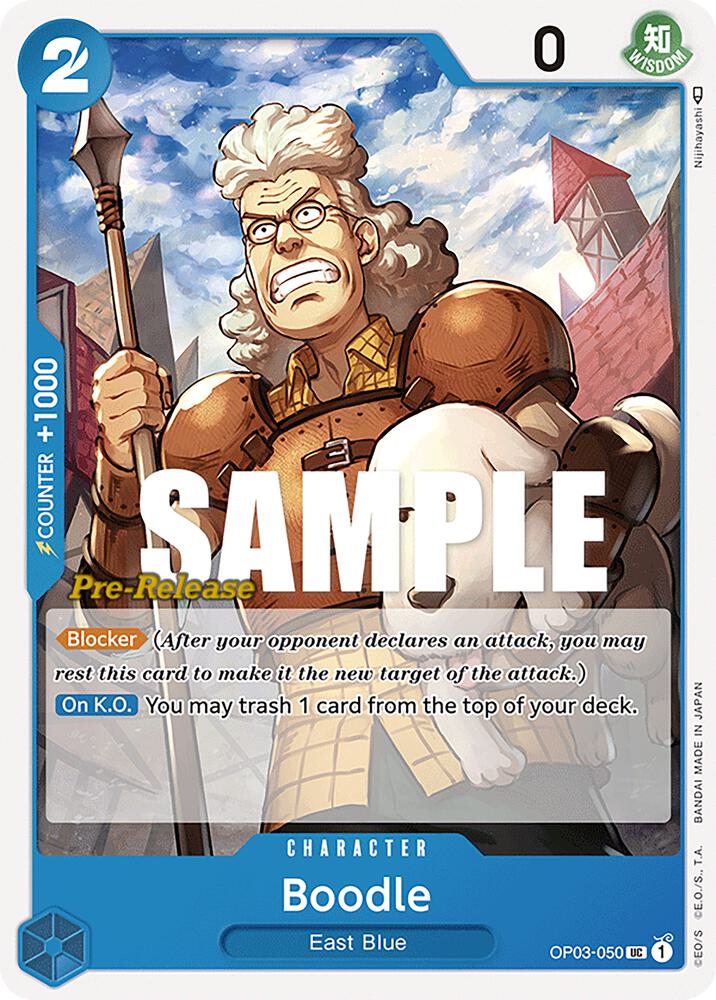 Boodle (OP03-050) [Pillars of Strength Pre-Release Cards] | Jack's On Queen