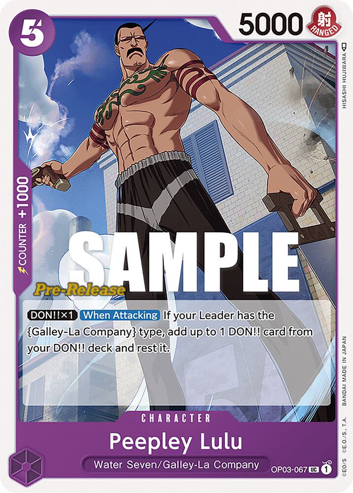 Peepley Lulu (OP03-067) [Pillars of Strength Pre-Release Cards] | Jack's On Queen