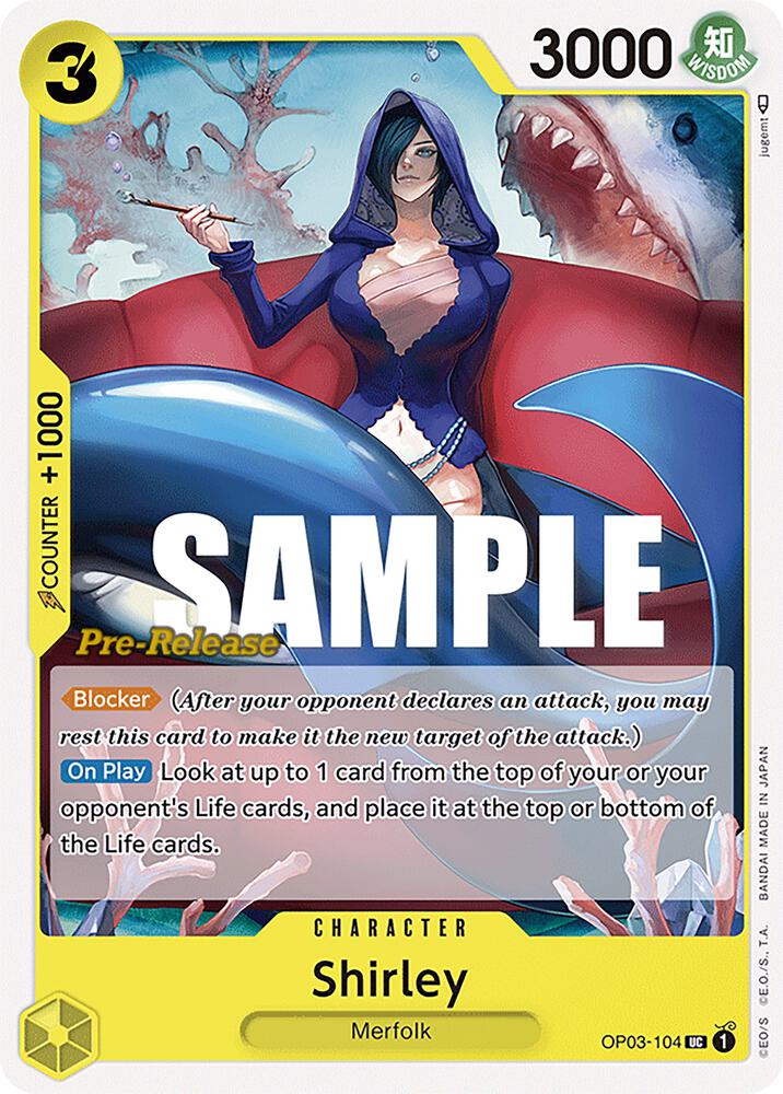 Shirley (OP03-104) [Pillars of Strength Pre-Release Cards] | Jack's On Queen