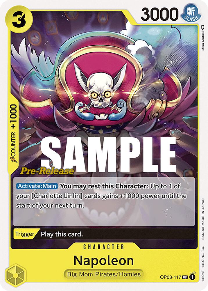 Napoleon (OP03-117) [Pillars of Strength Pre-Release Cards] | Jack's On Queen