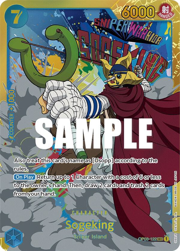 Sogeking (OP03-122) [Pillars of Strength] | Jack's On Queen