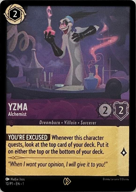 Yzma - Alchemist (10) [Disney Lorcana Promo Cards] | Jack's On Queen