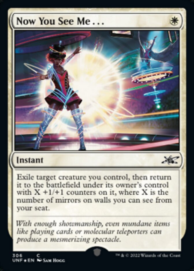 Now You See Me . . . (Galaxy Foil) [Unfinity] | Jack's On Queen